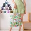 Reusable Shopping Bags Foldable Grocery Totes with Zipper Carry Pouch