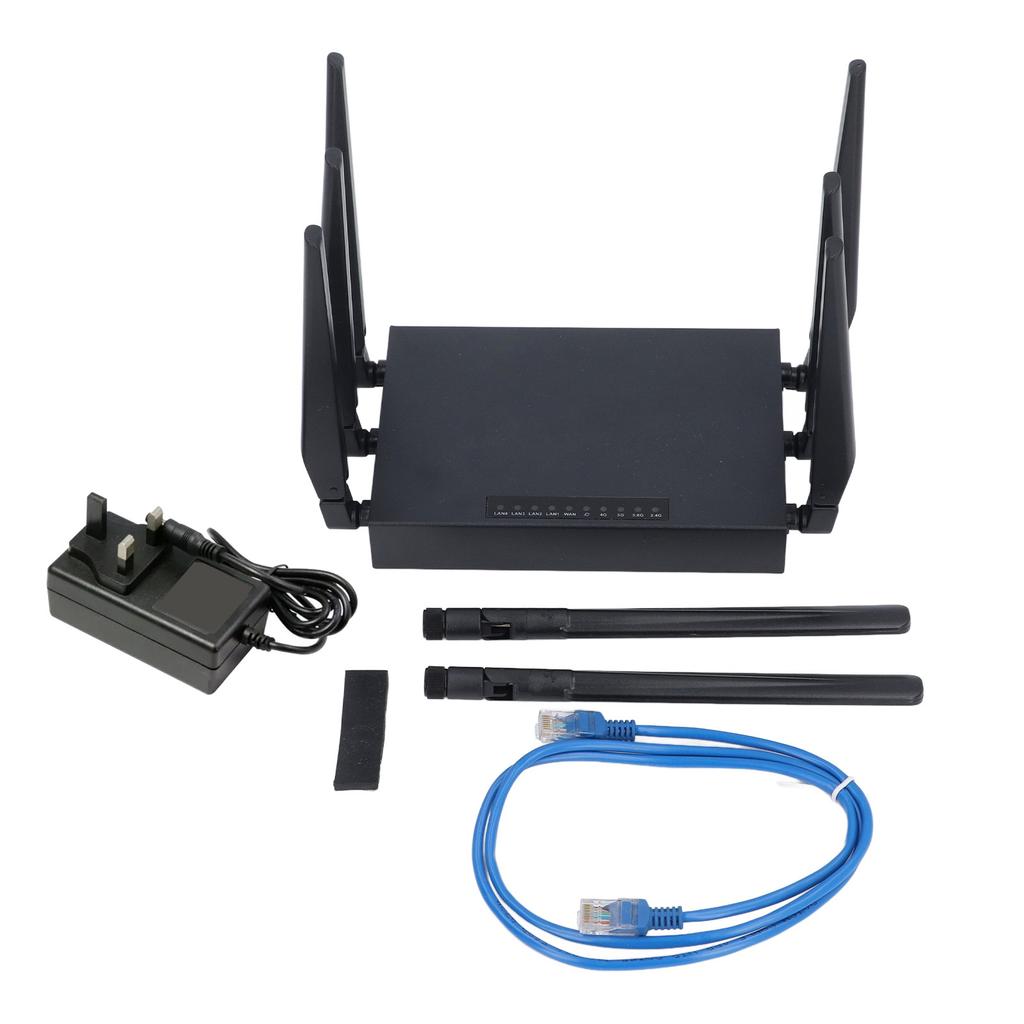 5G Wifi 6 Роутер Множественное Совместное Использование 5G CPE Роутер 100-240В Отвод Тепла Двухдиапазонный Wifi 1000 Мбит/с Со Слотом Для SIM-карты Для