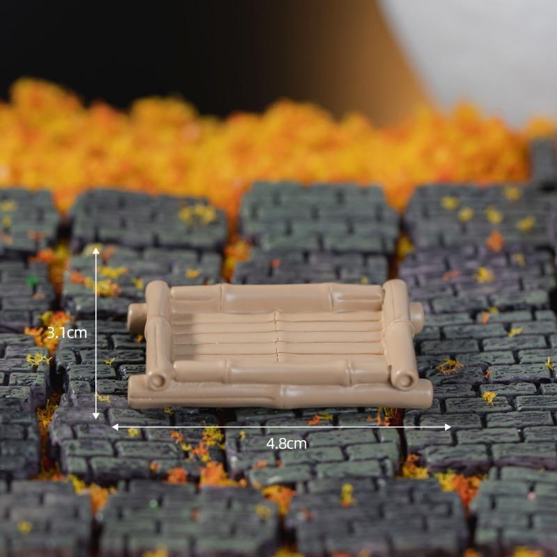 Mid-Autumn Festival Jade Rabbit Mooncakes Cute Animal Figurines Decorative Accessories, Resin Handicrafts and Small Ornaments