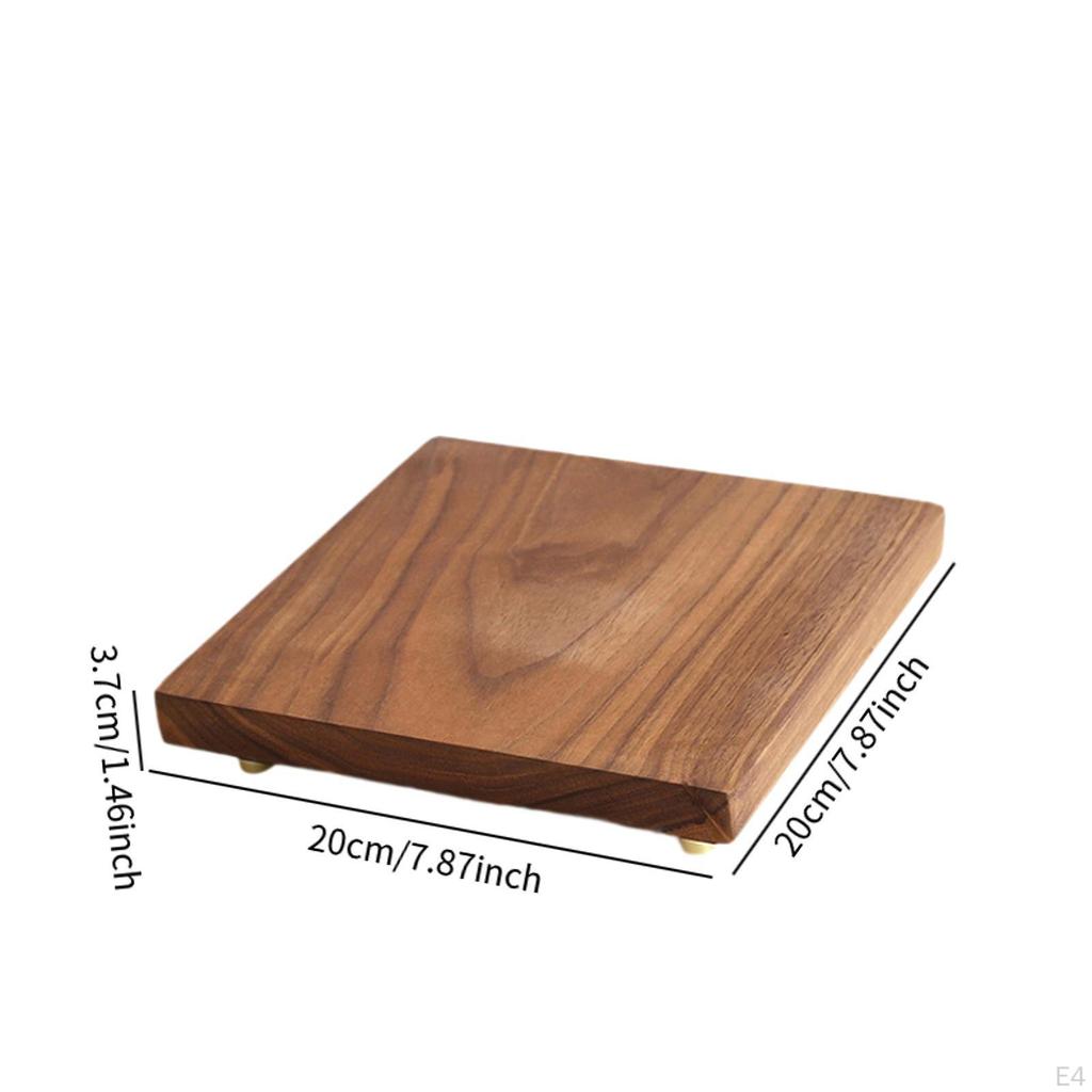 Display Stand for Wooden Ornament And Vase Holder Home Office