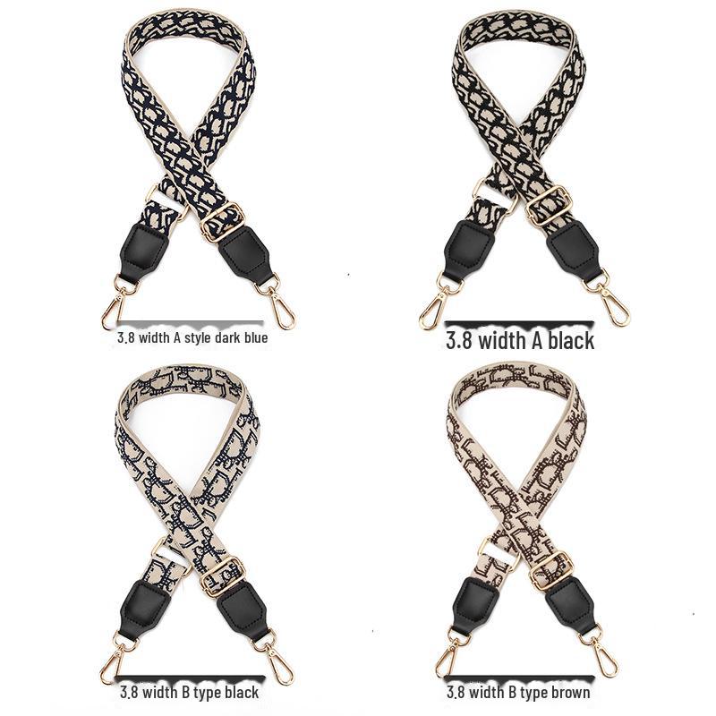 Женский регулируемый широкий ремень для сумки через плечо - универсальный сменный аксессуар