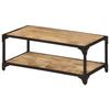 VidaXL Coffee Table 90x45x35 Cm Solid Raw Mango Wood