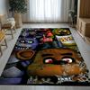 Хоррор Фредди F-FNAF Игры Гостиная Нескользящий Ковер Мягкий Ковер для Спальни Детской Игровой Комнаты Дивана, Домашний Декор Придверный Коврик Подарок