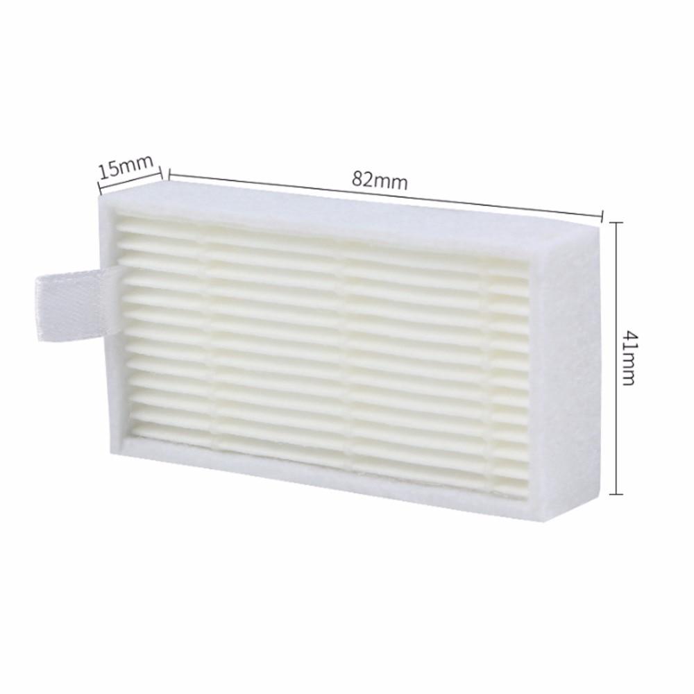 10 шт. боковая щетка + 4 шт. фильтр Hepa для Ariete Briciola 2711 2712 2713 2717 робот HOFER Запчасти для чистящего средства аксессуары