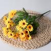 Helianthus Artificial Annuus Bouquet Suitable Living Room And Decoration Event