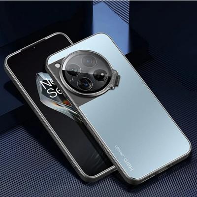 Для Oneplus 13 12 5G ультратонкий металлический держатель объектива камеры чехол для One Plus 12 1+13 противоударный матовый защитный невидимый кронштейн чехол для телефона