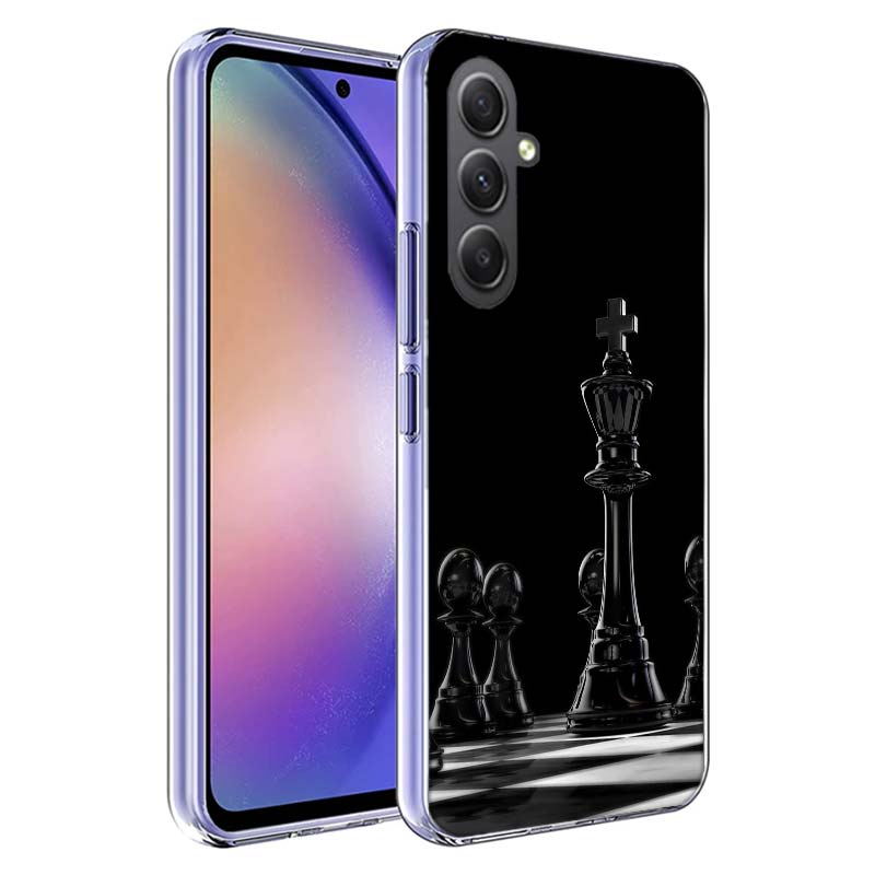 Competitive Chess Game Phone Case for Samsung A17 A37 A57 A07 A16 A26 A36 A56 A06 A02S A12 A22 A32 A52S A04S A14 A24 A34 A54 A03