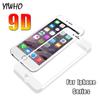 Защитная пленка для экрана 9D для Apple IPhone XMax XR X XS MAX Закаленное стекло взрывозащищенное I Phone 6 6s 7 8 Plus Черный Белый Стекло