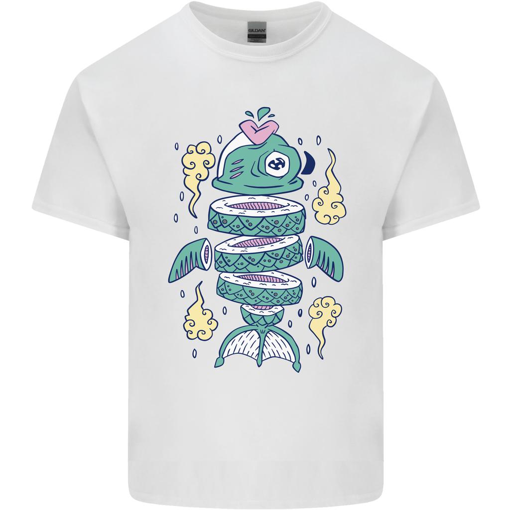 Funny Sliced Sushi Fish Fishing FisherUnisex Unisexs Light Cotton TShirt