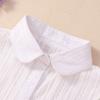 Fashion Classic Cotton Shirt Fake Collar Blouse False Collar Clothes Accessories Lapel