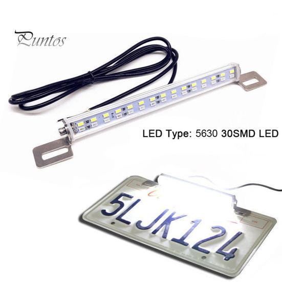 30SMD светодиодная лампа для номерного знака автомобиля, резервный задний ходовой фонарь дневного света