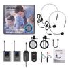 Alvoxcon Wireless Microphone UHF Pin Microphone Wireless Headset Microphone Clip Microphone Microphone Wireless Microphone Video Shooting Recording