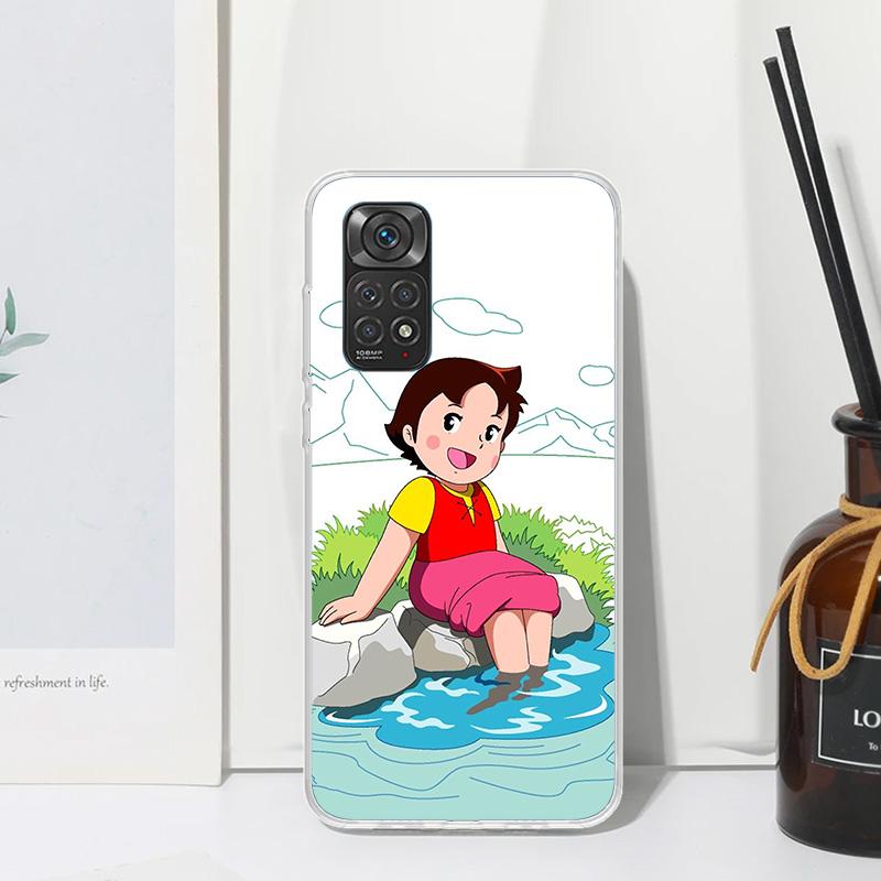 Heidi Cute Cartoon Phone Case For Xiaomi Redmi Note 15 13 14S 14 Pro Plus 12S 11S 10S 12 11E 10 11T Art Fundas Back Cover Redmi