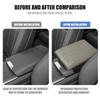 Car Arm Rest Box Expander Cushion Center Console Box Mat RR3 Cover For Volkswagen GTI Golf Polo Passat VW Tiguan T-ROC Jetta Taigo