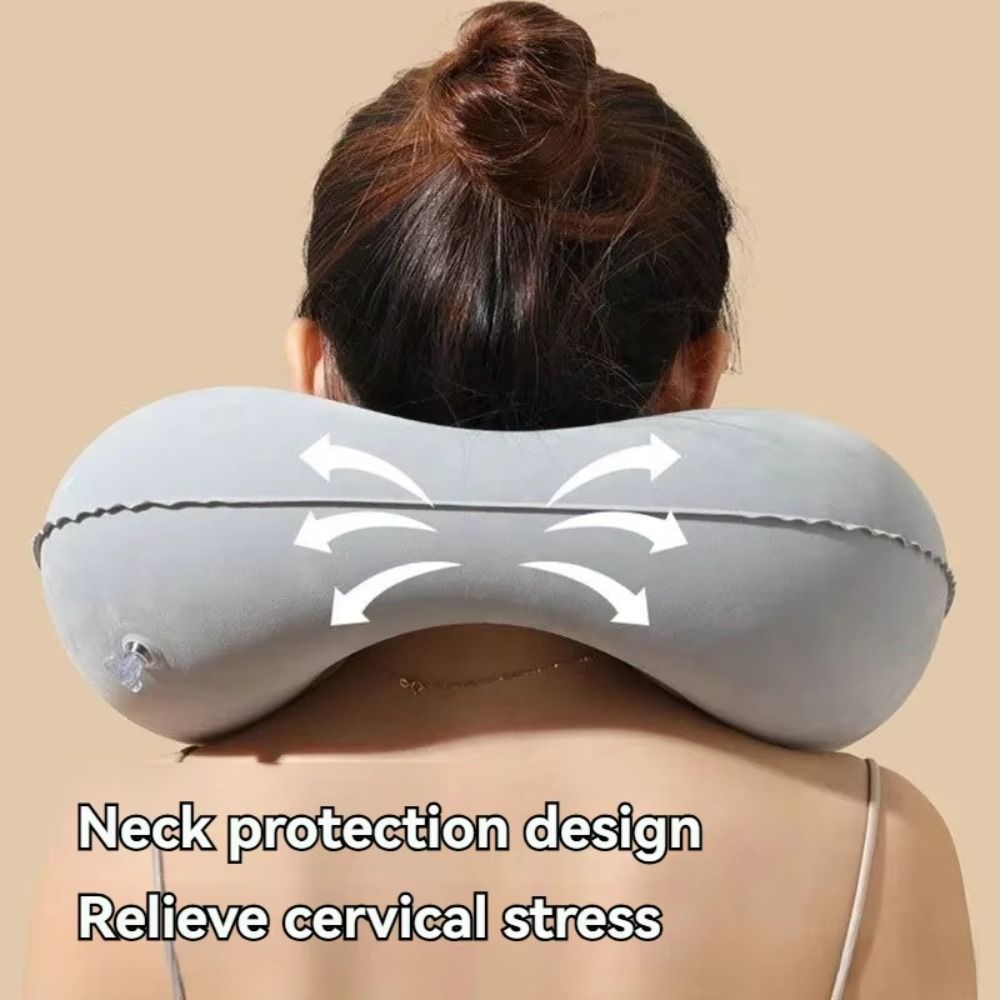 Увеличенная подушка для шеи, поддерживающая голову, подушка для самолета, прочная U-образная подушка для путешествий