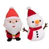 Iikuru Christmas Plush Toy Set of Christmas Gift Set 2, Ornament, Doll,