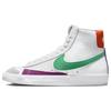 Blazer Mid 77 Vintage White Green Fuchsia Women's Sneakers Skateboard Shoes CZ1055-123