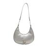 2025 Spring and Summer Niche High-end Underarm Bag Women's Bag Versatile Fashion Simple Shoulder Bag Foreign Crescent Bag