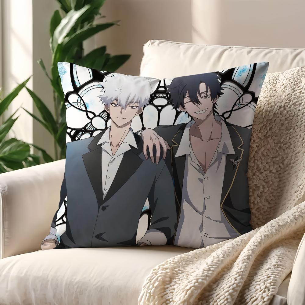 Anime L-Link C-Click B Pillow Case Home Sofa Living Room Office Shop Cover Printing Comfort Decoration Nordic Simplicity