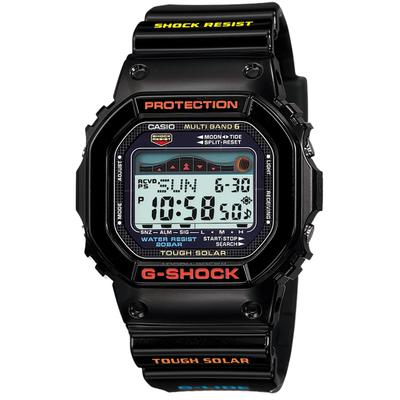 Мужские часы G-SHOCK G-LIDE с питанием от солнечной энергии, радиоуправляемые, GWX-5600-1JF, черные [Официальный внутренний продукт]