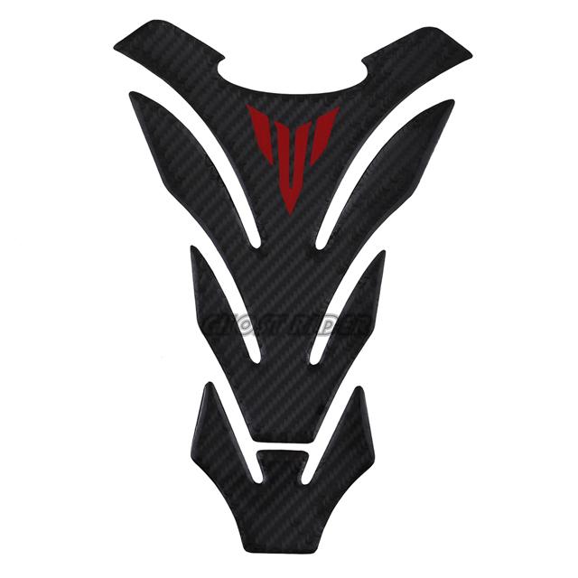 3D углеродное волокно мотоциклетной накладки на топливный бак, защитная наклейка, наклейки для Yamaha MT01 MT03 MT07 MT09 MT10 MT 01 03 07 09