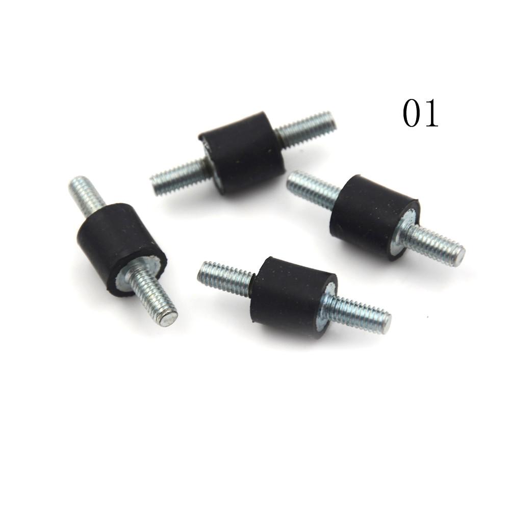 4pcs/lot M4 M5 M6 M8 4Size Anti Vibration Silentblock Boat Car Bobbin Rubber Mounts Male Tools Wholesale