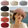Summer Painter Hat Mesh Women Sun Hat Fashion Hard Berets Caps  Pillbox Hat