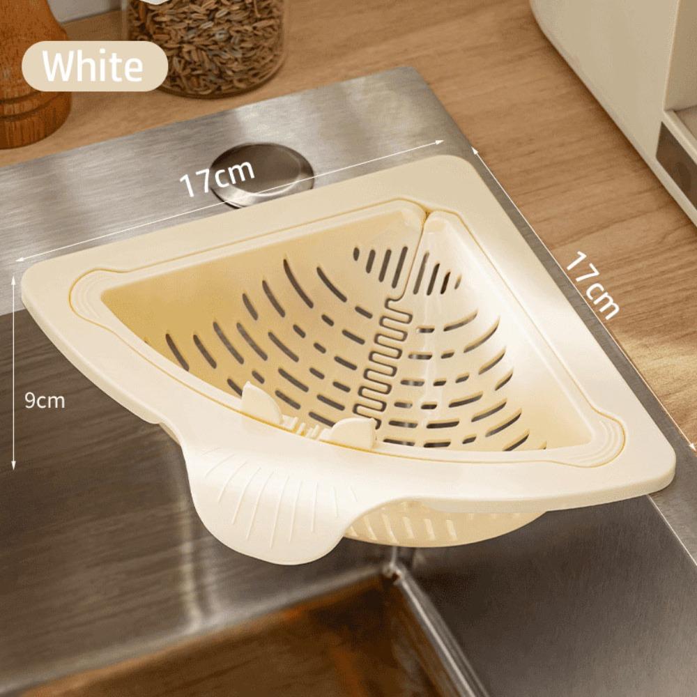 New Magnetic Sink Drain Basket Triangle Multifunctional Food Waste Filter Basket Kitchen Sink Trash Boxes Kitchen Supplies