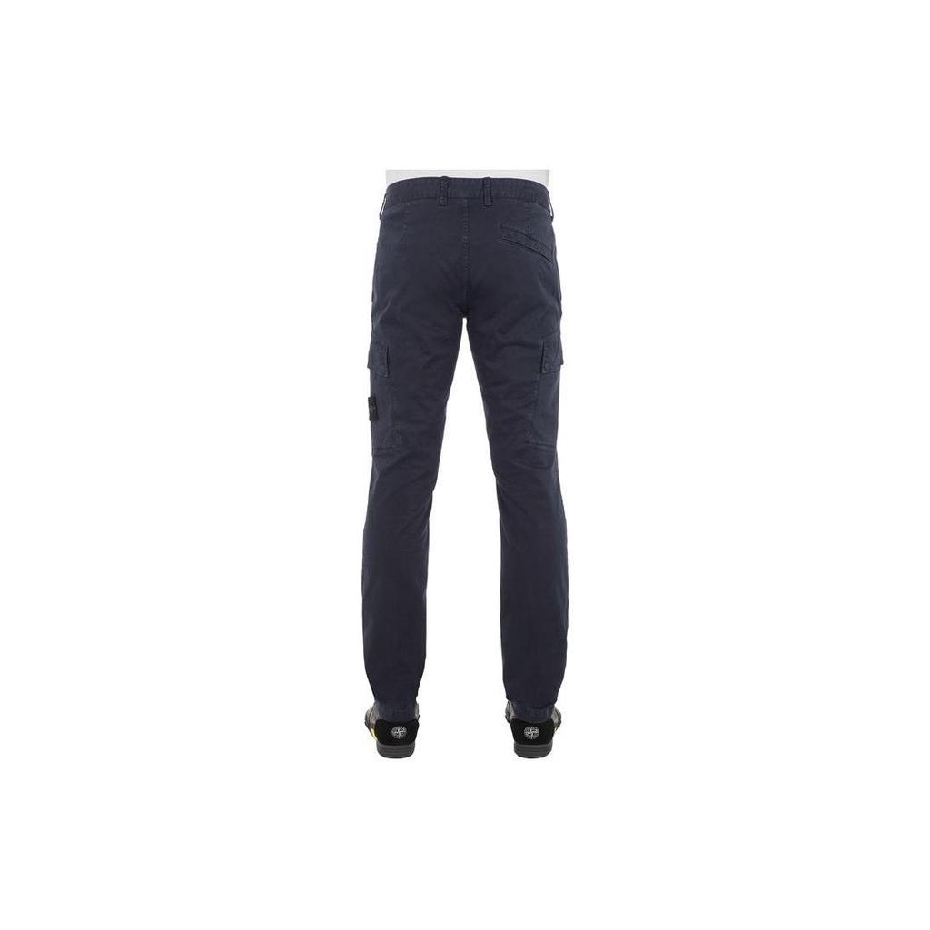 STONE ISLAND Casual Pants Men's Dark Blue Moderate Straight Fit Pants 101530604-A0120