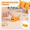 3D-печатная шарнирная игрушка для детей с подвижными суставами, милая коллекционная фигурка животного