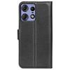 For Motorola Edge 50 Pro 5G Case Litchi Texture Stand Wallet Phone Leather Cover