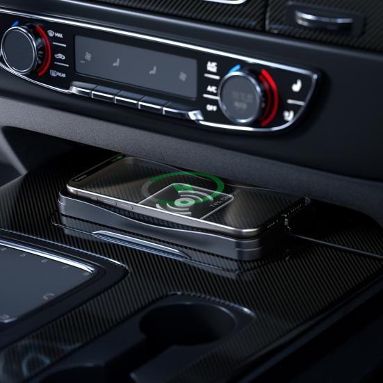 Car Wireless Charger Pad 20W Fast Charging Reusable Wireless Charger Quick Charge Adapter for