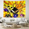 Sprunki Print Tapestry, Backdrop, Easy Setup, Ideal for Bedroom, Office & Living Room, with Aesthetic Wall Hanging Decor.