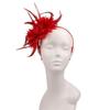 Wedding Elegant Women Headband Hair Accessories Feather Fascinator Hat
