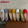 Fashion Footwear Round Toe Ladies Flats Shoes Luxury Female Shallow Fashion Butterfly-Knot Slip On Women Ballet Flats Dance Shoes