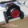 70/73mm Aluminum Alloy Adapter for Game Steering Wheel PXN V10 Laishida PXNV10pro Base Modification Connection Accessories MOD
