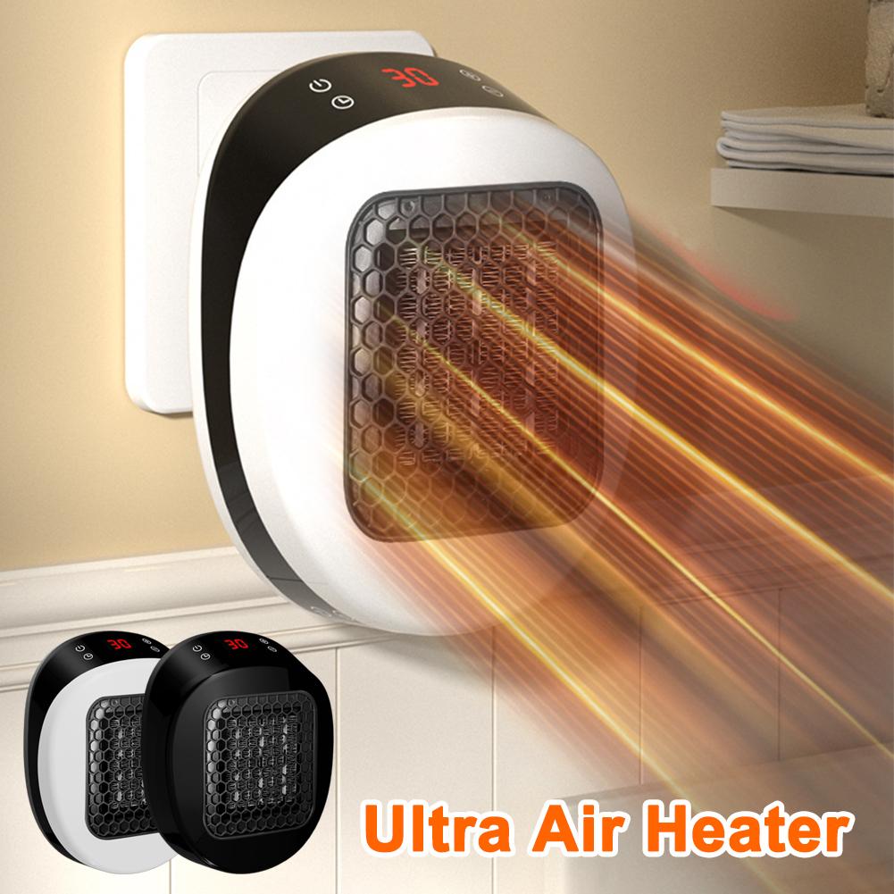 Новый мини-нагреватель мощностью 800 Вт для дома, небольшой ванной комнаты, смонтированный на PTC, электрический с настенными вентиляторами Cerami C3G3