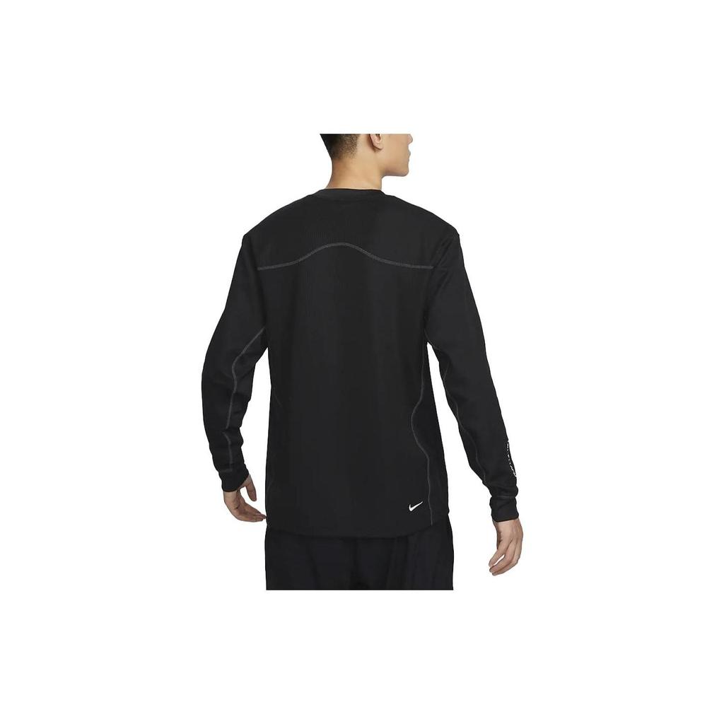 Nike ACG Series Dri-FIT ADV Goat Rocks футболка с длинным рукавом с круглым вырезом, мужские топы, черные FB8116-010