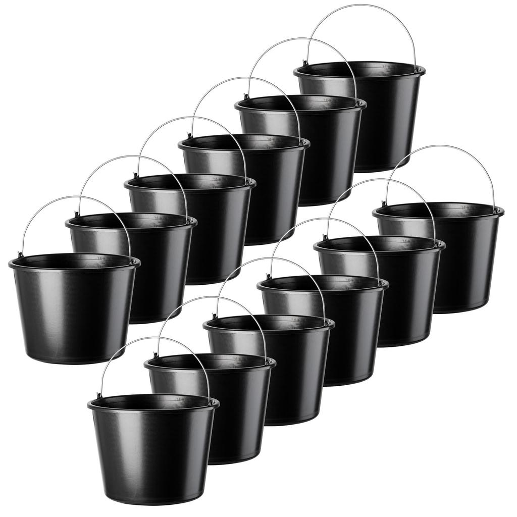 KADAX Plastic Bucket Construction Household 16L