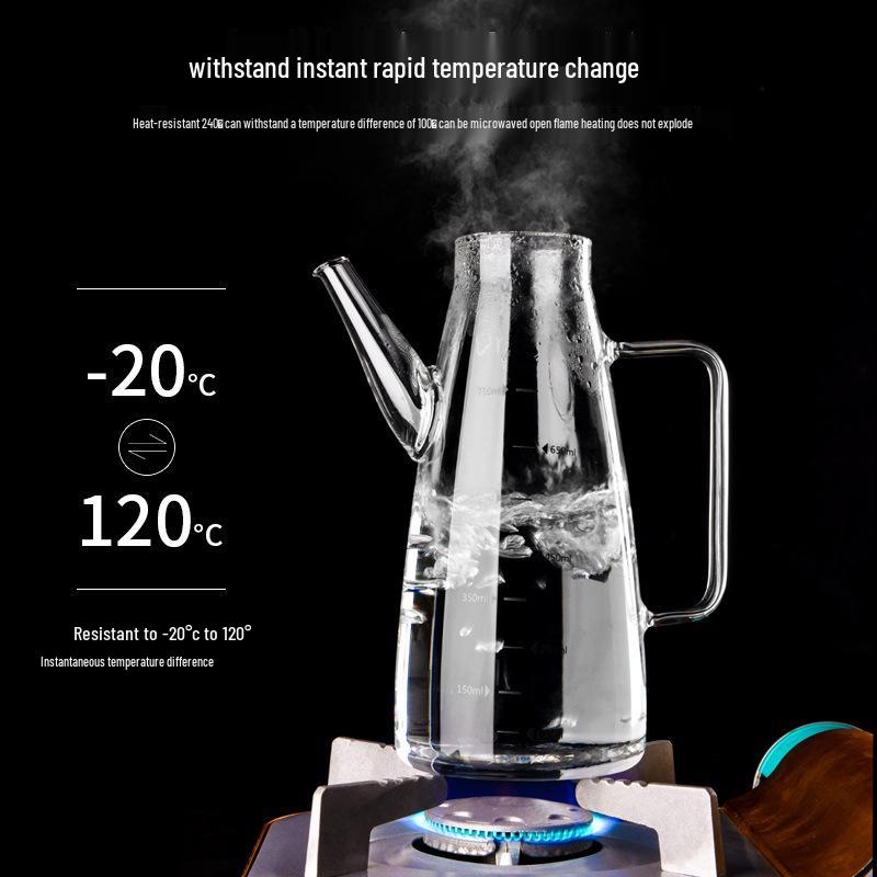 Leak-Proof Stainless Steel Oil & Vinegar Bottle for Kitchen