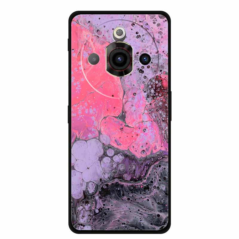 Чехол для ZTE Nubia Focus Pro 5G Мягкий бампер для Nubia Focus Pro Черные силиконовые чехлы для телефона Nubia Focus Pro 5G Защитный чехол