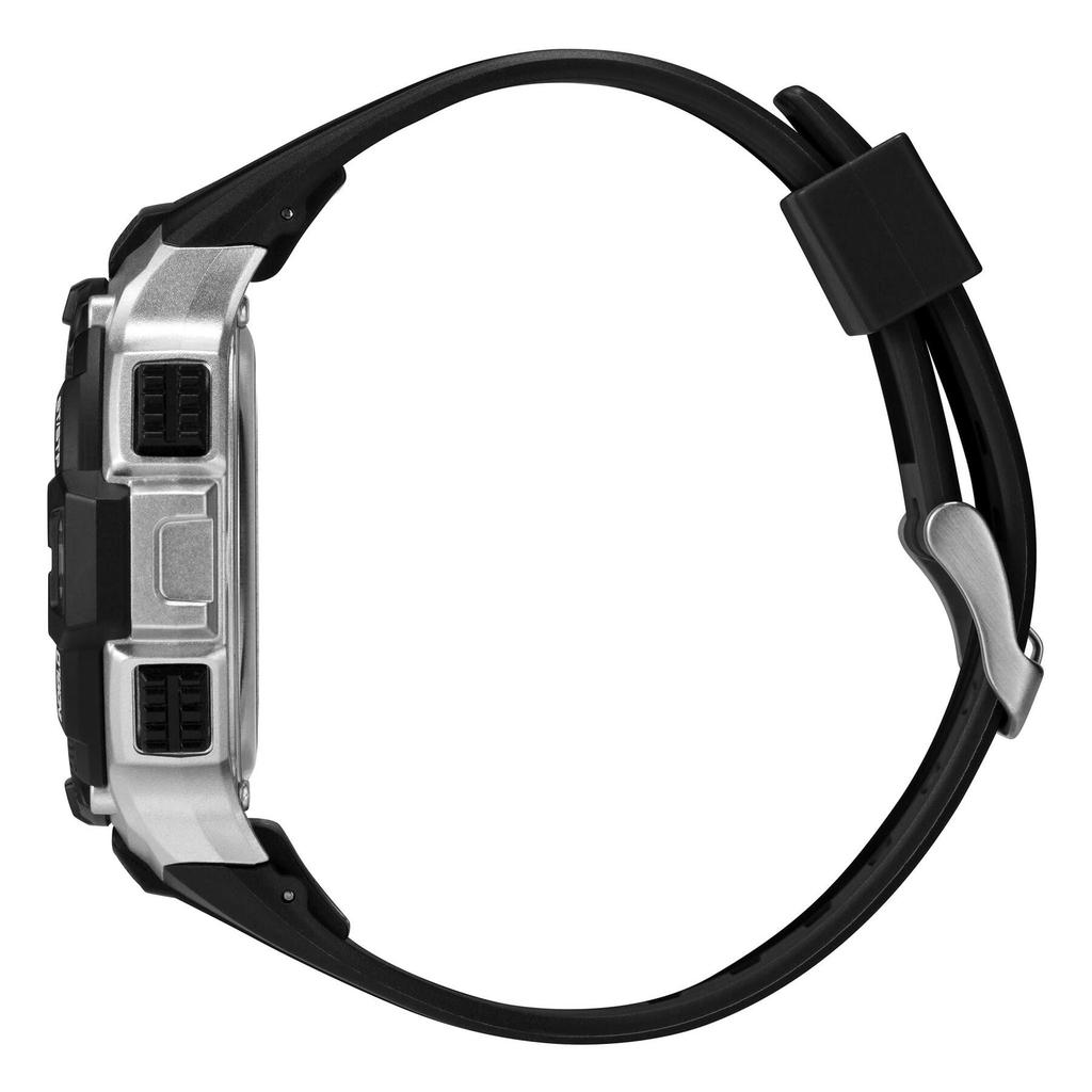 Мужские часы Timex DGTL Rugged 46 мм, черные/серые, один размер, хронограф.