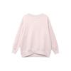 Phoenix Fleece Solid Color Crewneck Sweatshirt Women Sweatshirt Gray Purple DQ5734-019