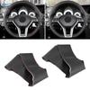 For Mercedes Benz A45 AMG W176 C63 W204 CLA C117 CLS S-Model 2011-2016 Hand Braid Car Steering Wheel Cover Protect Leather Trim