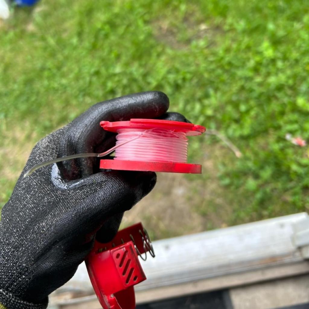 8 Pcs Weeding Line, 30 Feet Of 0.065 Inch Trimmers Line,Lawning Mower Reel Replacement Parts