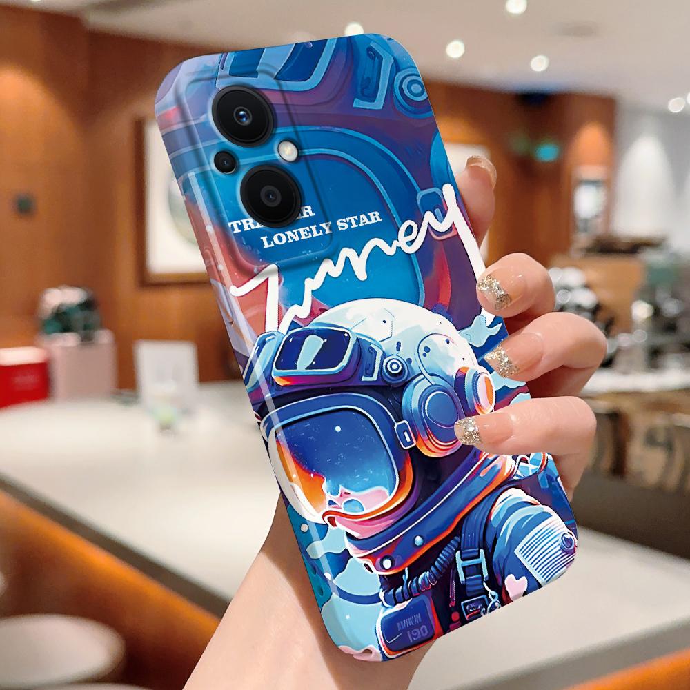 Все включено Пленка Чехол для телефона Мультяшный Модный дизайн Жесткий Чехол Полная защита Защита камеры для OPPO A60 A96 Reno12 Realme C53 C75