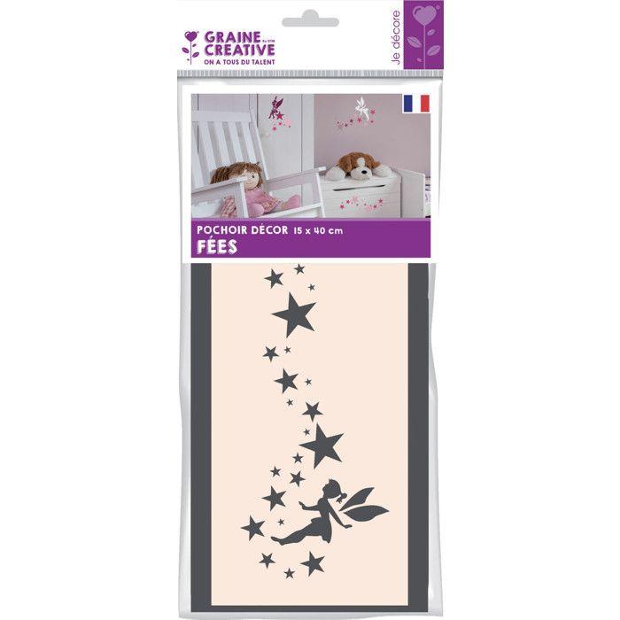 Pochoir 15 x 40 cm Fée