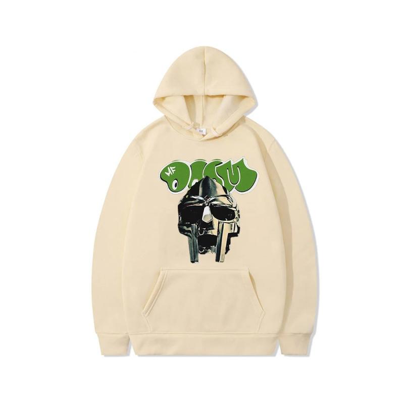 Cartoon Mf Doom Hoodie Men Women Sweatshirt Long Sleeve Pullovers Hoody Sweatshirts Winter Harajuku Streetwear Clothes Tops