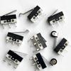Universal 3-Pin Small Limit Switch with Roller and Straight Lever: Normally Open/Closed for Mouse, Home Appliances, and Travel Switch.