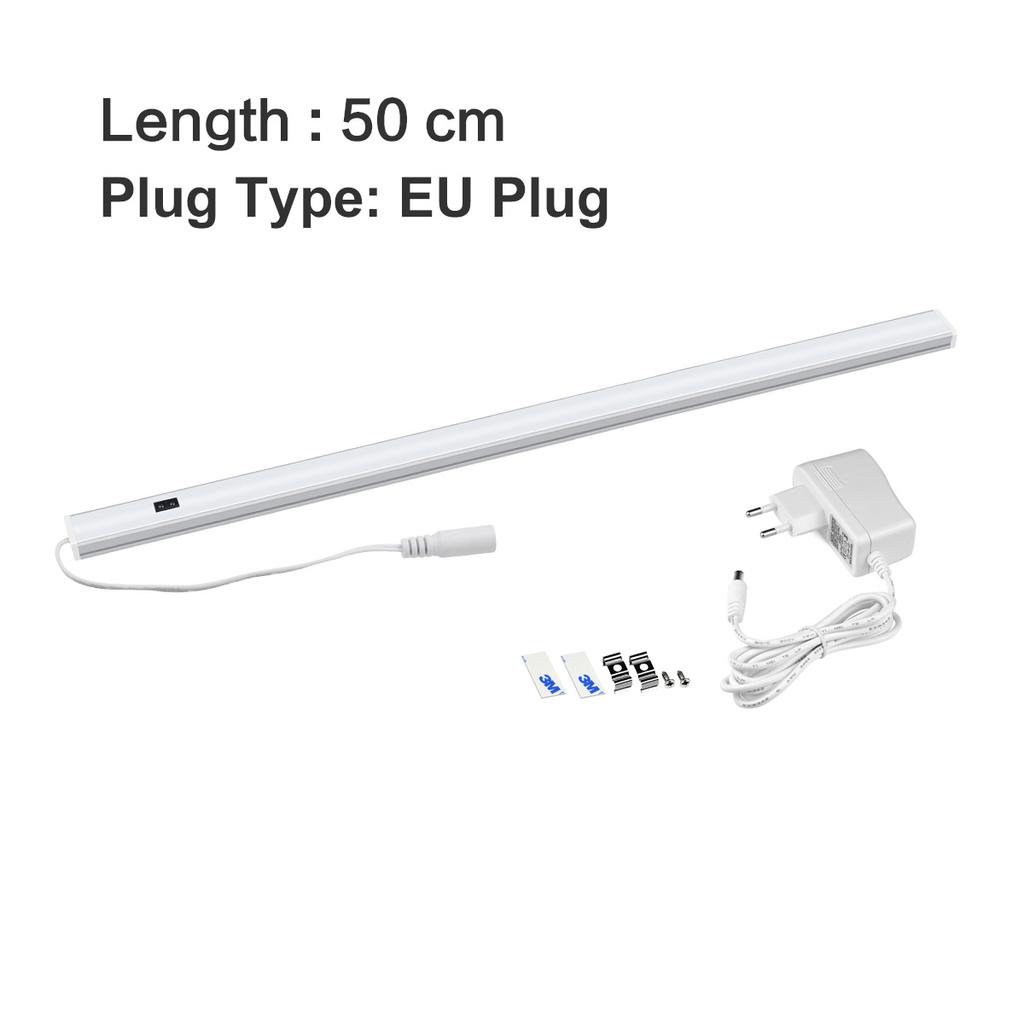50CM /40CM /30CM LED Bar Light 12V Hand Waving Sensor Lamp Indoor Rigid Strip Under Cabinet Kitchen Lighting